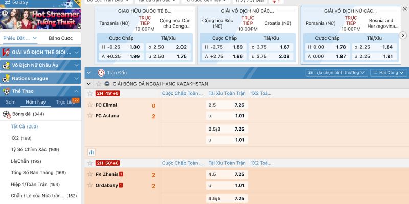 Kubet cung cấp tỷ lệ cược cạnh tranh