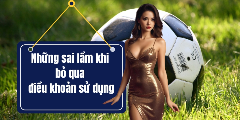 Những sai lầm gặp phải nếu không nắm rõ điều khoản sử dụng