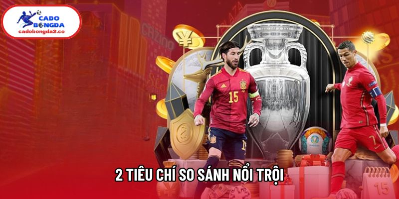 2 tiêu chí so sánh nổi trội 2 tiêu chí so sánh nổi trội