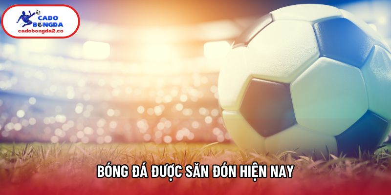 Bóng đá được săn đón hiện nay