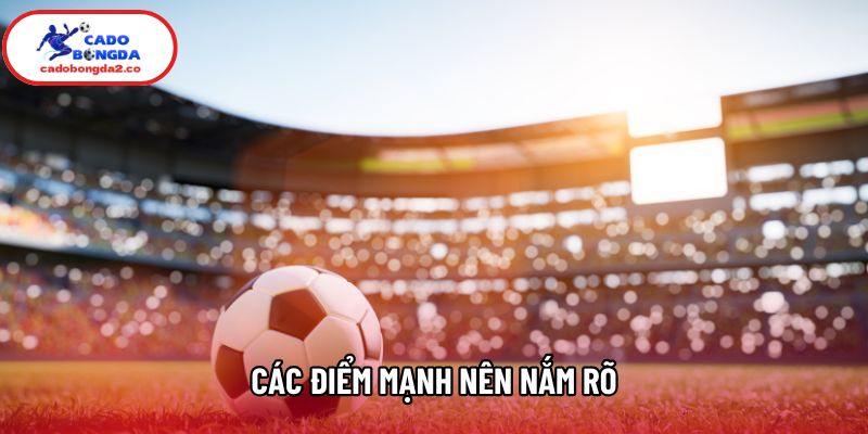 Các điểm mạnh nên nắm rõ Các điểm mạnh nên nắm rõ