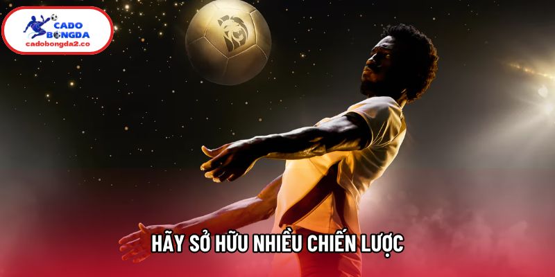 Hãy sở hữu nhiều chiến lược