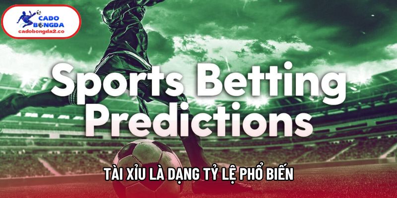 Tài Xỉu là dạng tỷ lệ phổ biến